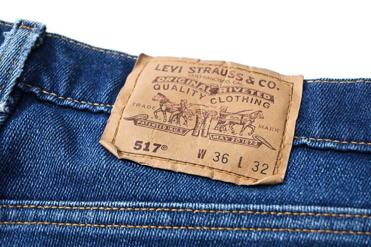 画像5: 94' Used Levi's 517 Stretch Denim Pants made in USA リーバイス (5)