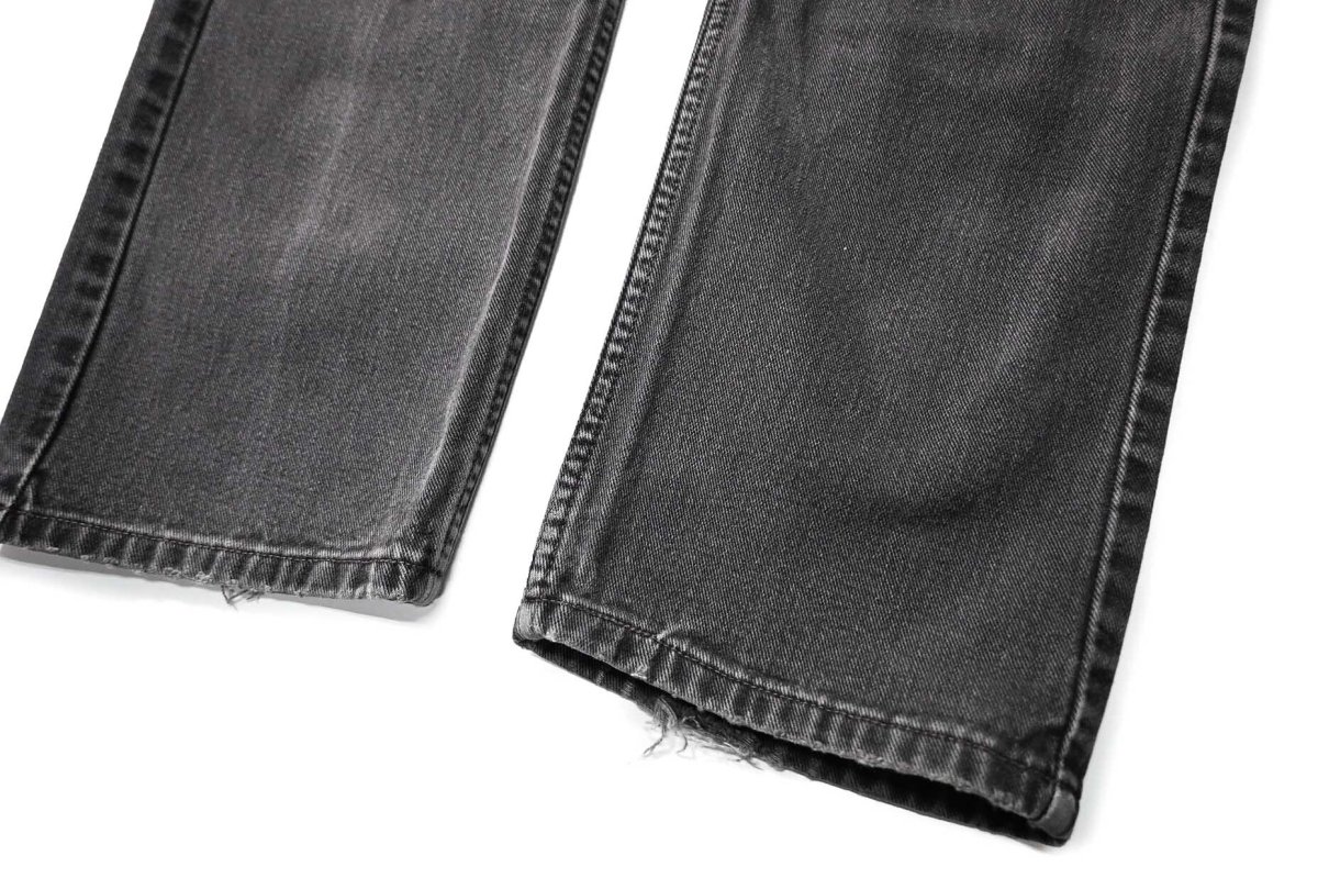 画像3: 02' Used Levi's 505 Denim Pants Black リーバイス (3)