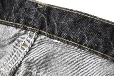 画像7: 90s Used Levi's 505 Denim Pants Black made in USA リーバイス 先染め (7)
