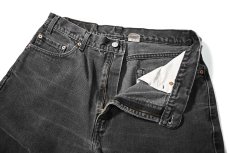 画像6: 02' Used Levi's 505 Denim Pants Black リーバイス (6)