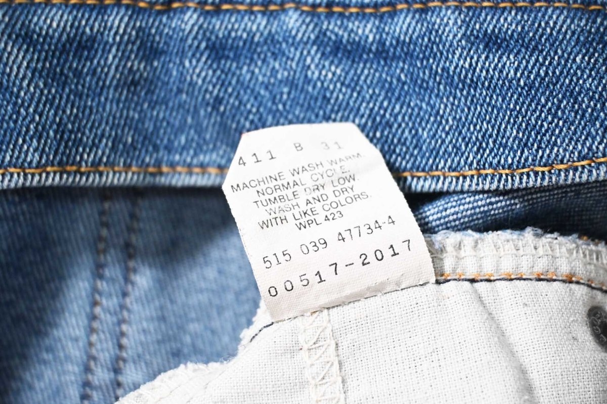 画像8: 89' Used Levi's 517 Stretch Denim Pants made in USA リーバイス (8)