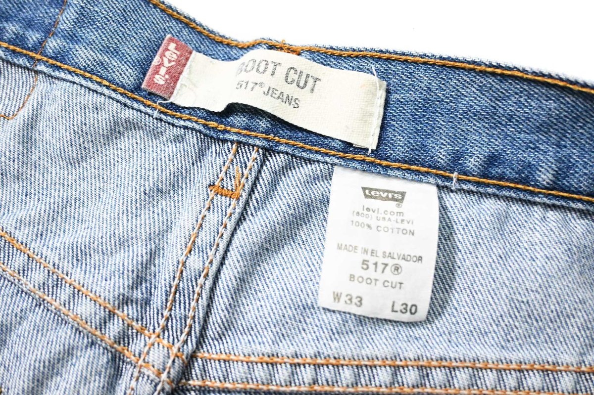 画像9: 00s Used Levi's 517 Denim Pants リーバイス (9)