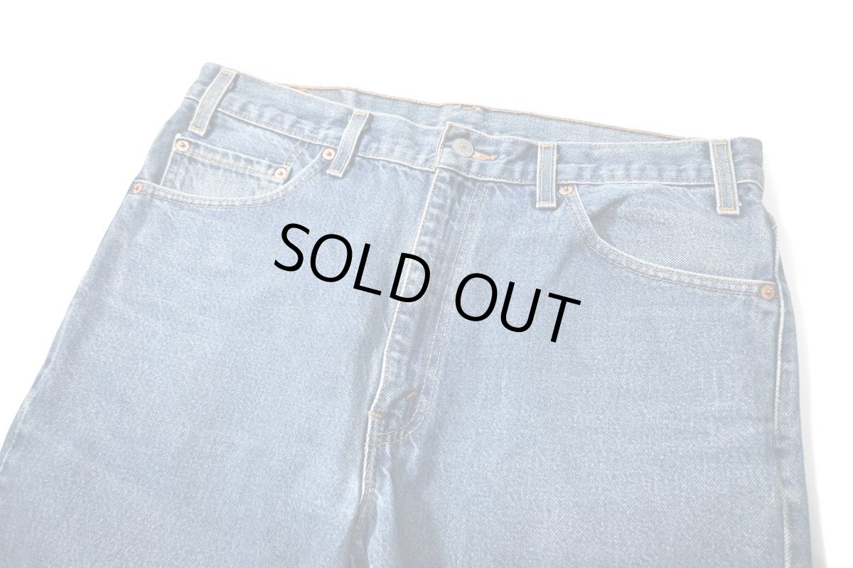 画像2: 02' Used Levi's 517 Denim Pants made in USA リーバイス (2)
