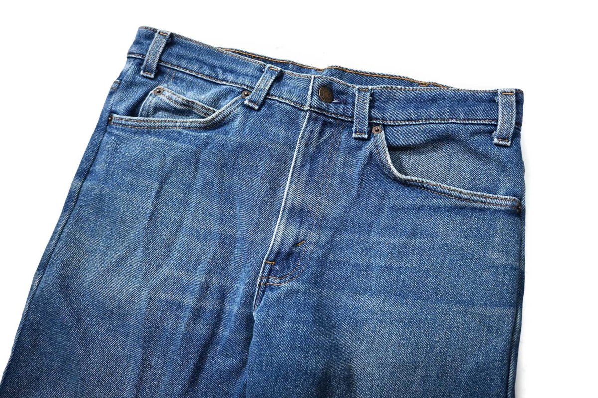 画像2: 88' Used Levi's 517 Stretch Denim Pants made in USA リーバイス (2)