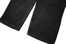画像3: 98' Used Levi's 550 Denim Pants Black made in USA リーバイス (3)