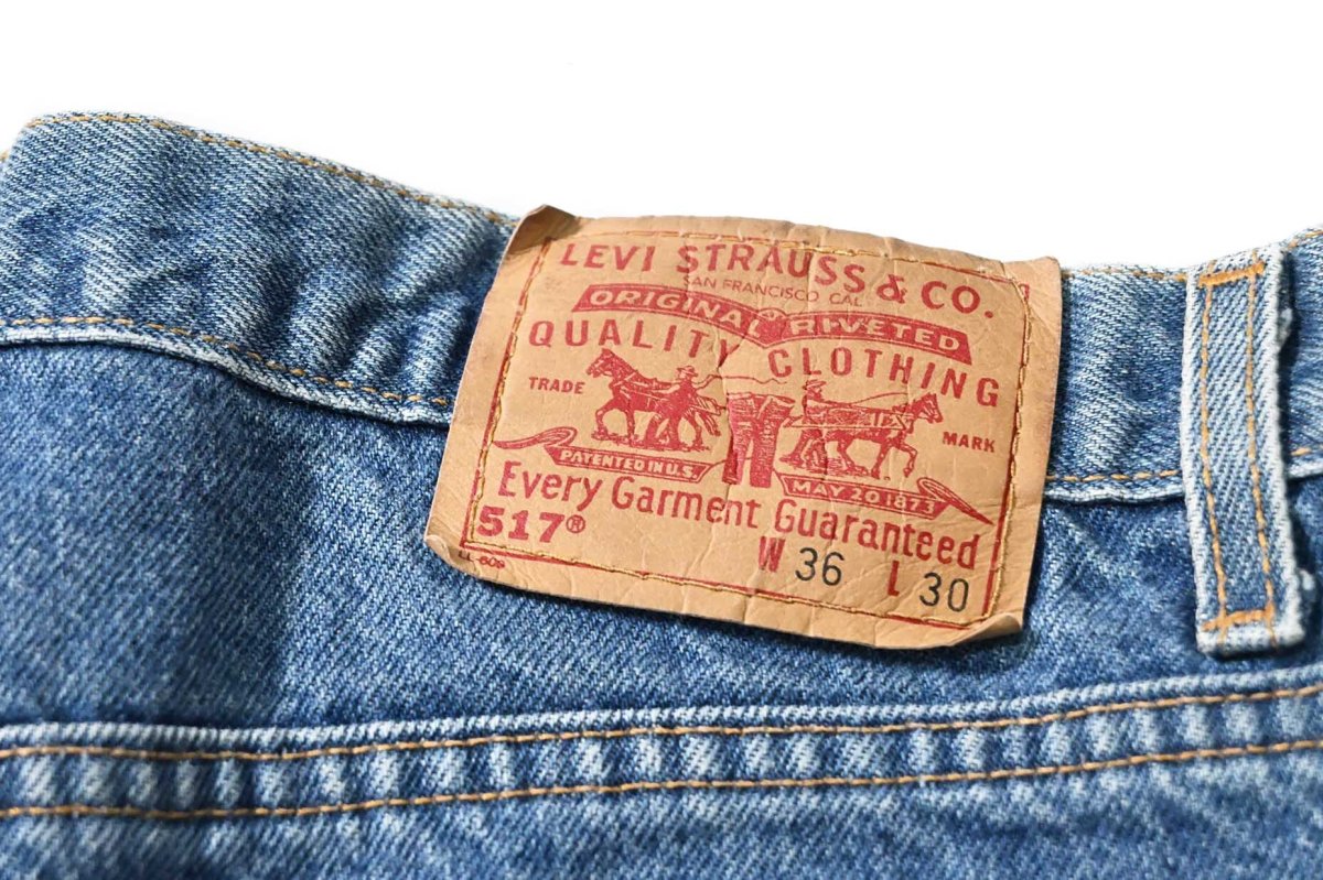 画像5: 02' Used Levi's 517 Denim Pants made in USA リーバイス (5)
