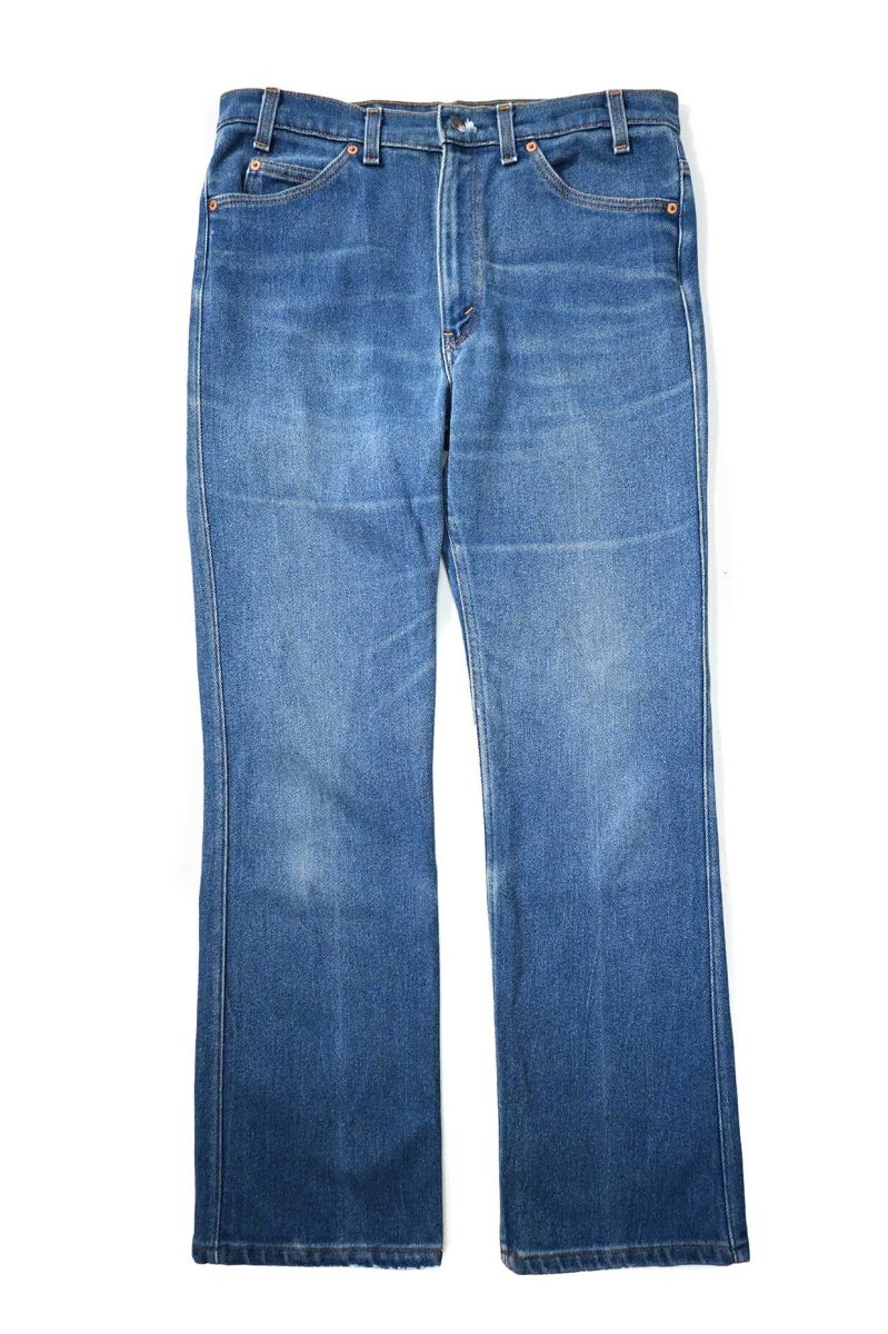 画像1: 89' Used Levi's 517 Stretch Denim Pants made in USA リーバイス (1)