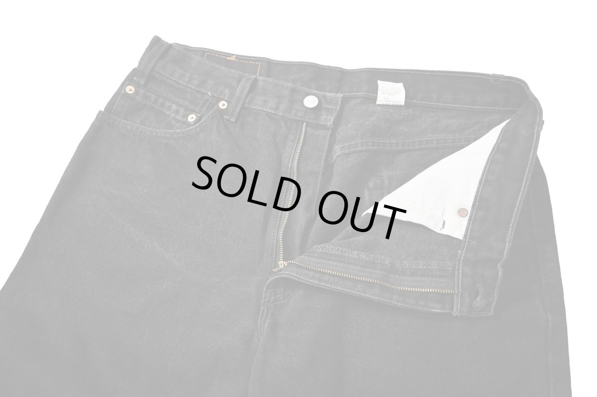 画像6: 98' Used Levi's 550 Denim Pants Black made in USA リーバイス (6)