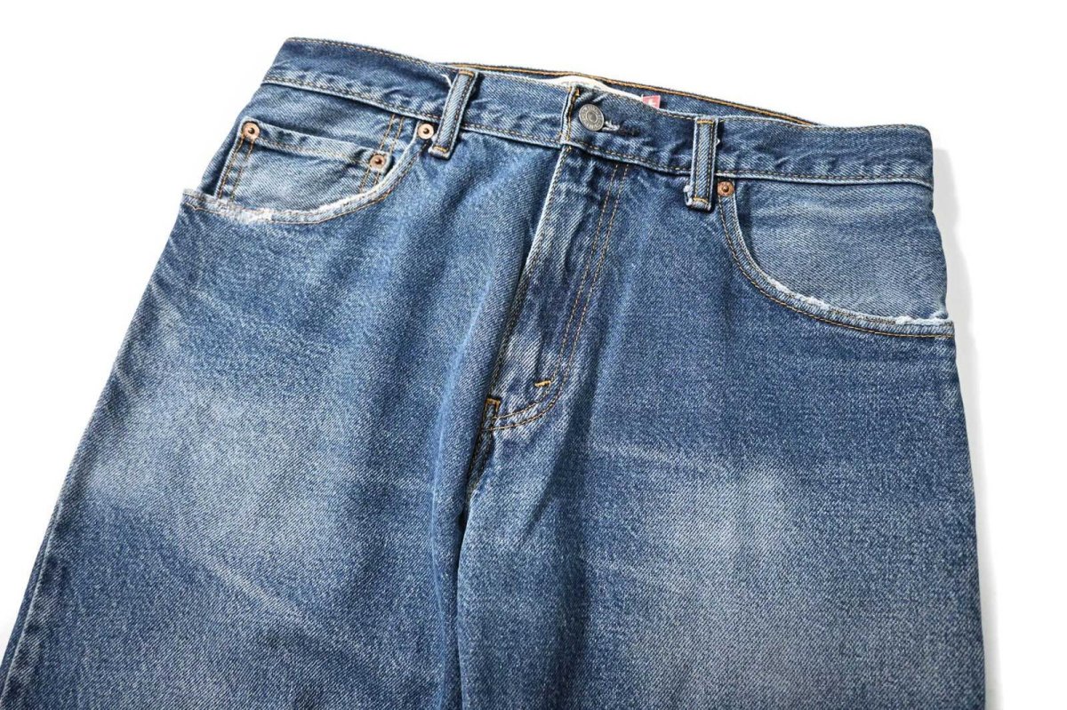 画像2: 00s Used Levi's 517 Denim Pants リーバイス (2)