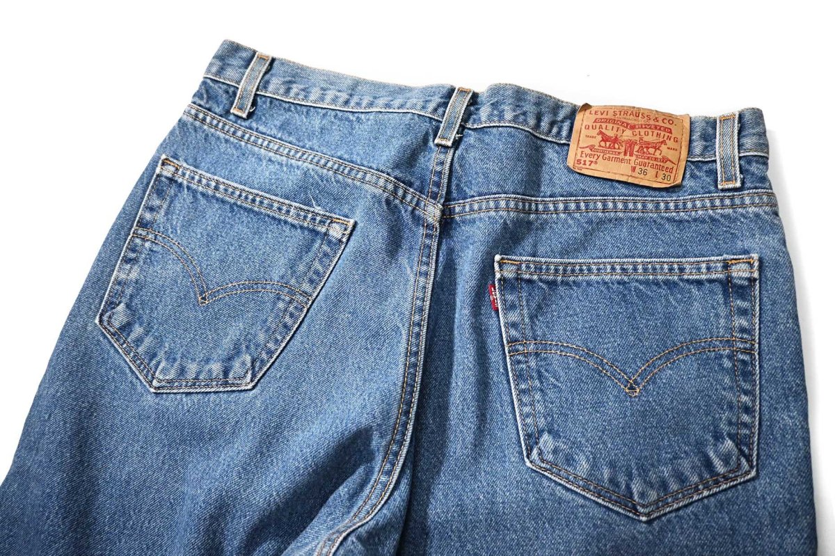 画像4: 02' Used Levi's 517 Denim Pants made in USA リーバイス (4)