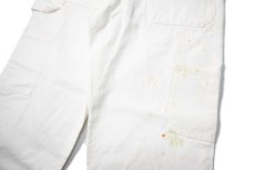 画像5: Used Stan Ray Painted Painter Pants White made in USA (5)