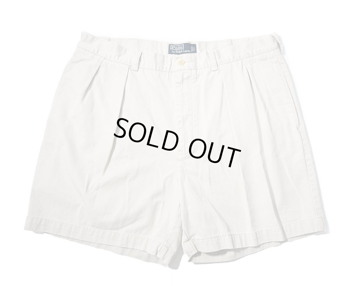 画像1: 90-00s Used Polo Ralph Lauren Andrew Shorts Khaki (1)