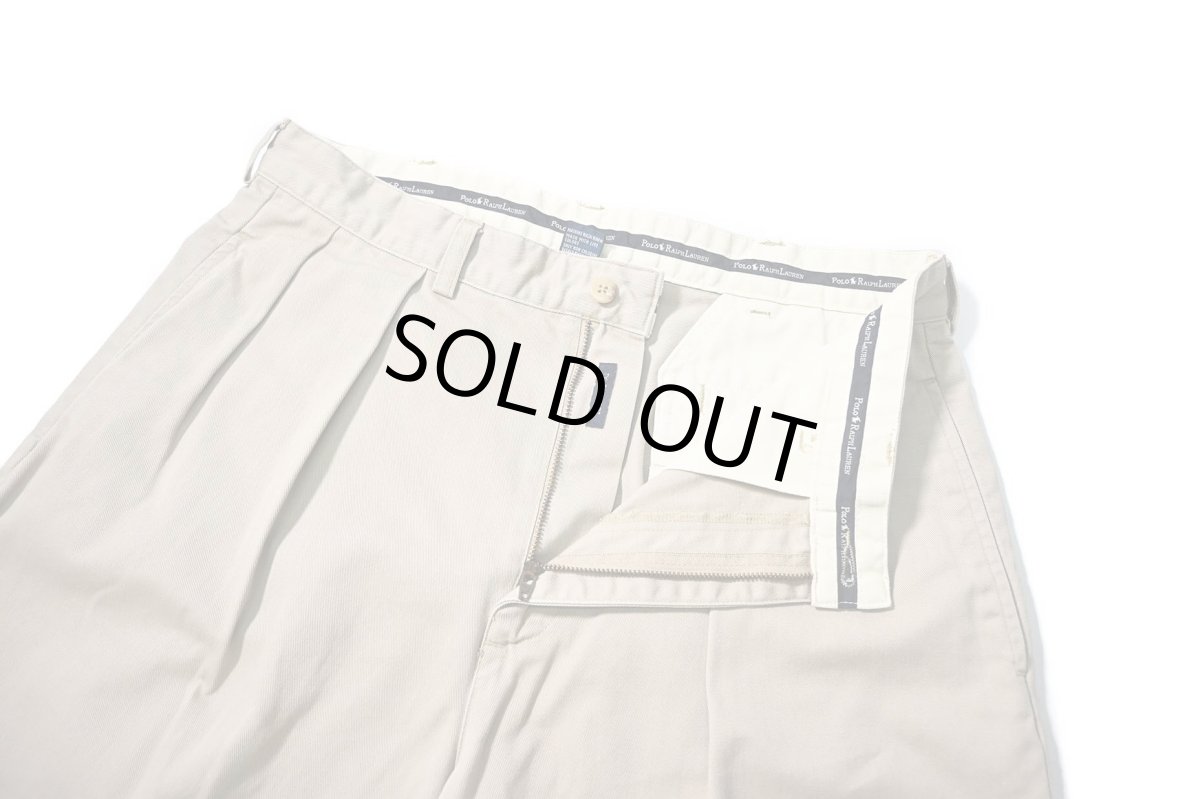 画像4: 90-00s Used Polo Ralph Lauren Tyler Shorts Khaki (4)