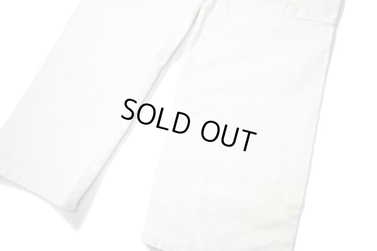 画像5: Used Stan Ray Painted Painter Pants White made in USA (5)
