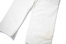 画像5: Used Stan Ray Painted Painter Pants White made in USA (5)