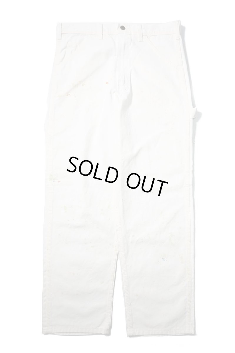 画像1: Used Stan Ray Painted Painter Pants White made in USA (1)