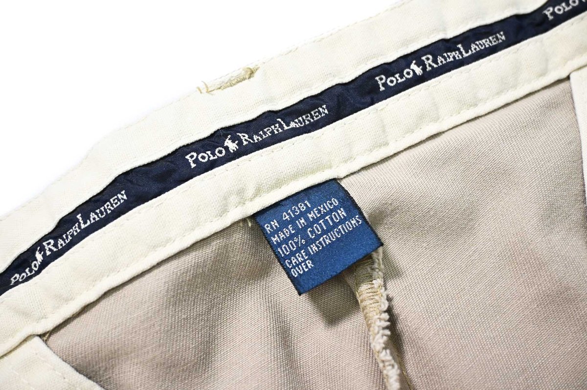画像5: 90-00s Used Polo Ralph Lauren Tyler Shorts Khaki (5)