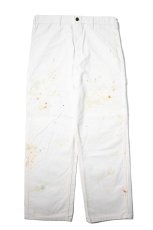 画像1: Used Stan Ray Painted Painter Pants White made in USA (1)