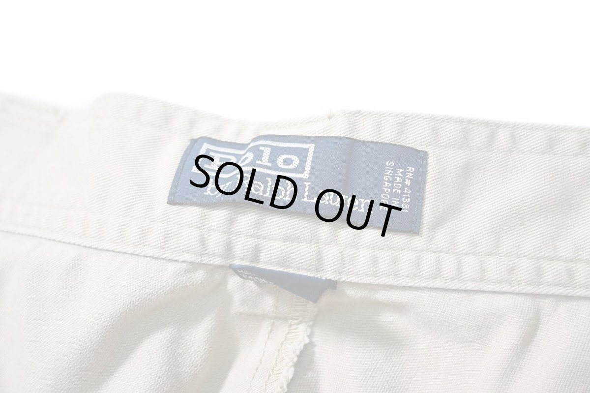 画像5: 90-00s Used Polo Ralph Lauren Chino Shorts Khaki (5)
