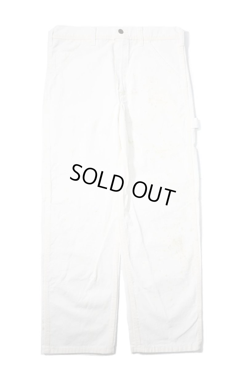 画像1: Used Stan Ray Painted Painter Pants White made in USA (1)
