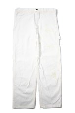 画像1: Used Stan Ray Painted Painter Pants White made in USA (1)