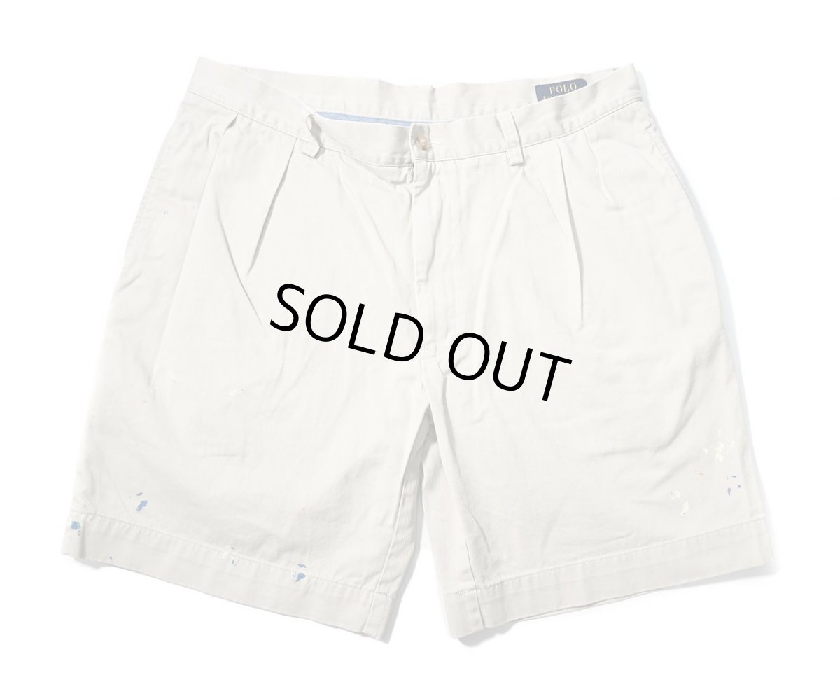 画像1: Used Polo Ralph Lauren Classic Fit Shorts Khaki (1)