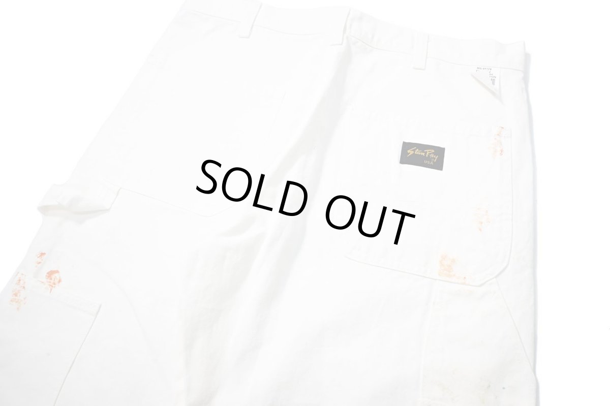 画像6: Used Stan Ray Painted Painter Pants White made in USA (6)