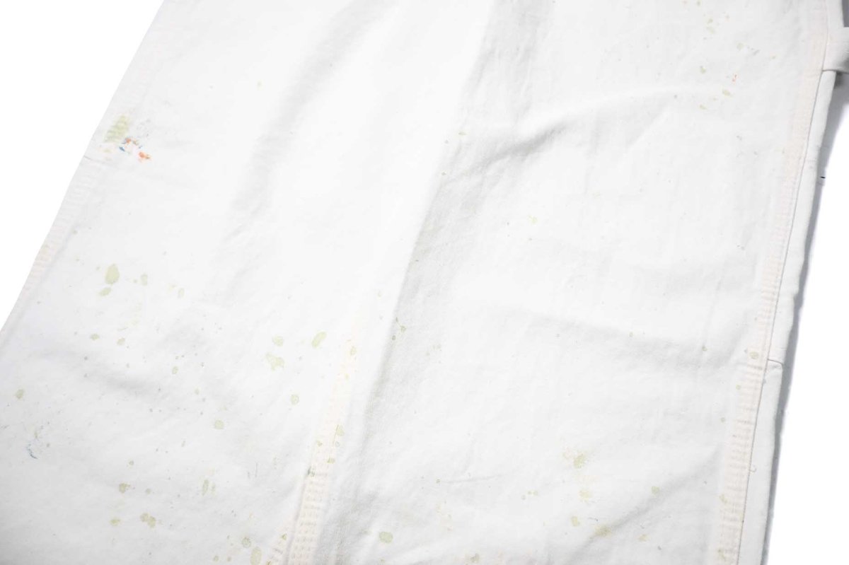 画像4: Used Stan Ray Painted Painter Pants White made in USA (4)