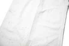 画像4: Used Stan Ray Painted Painter Pants White made in USA (4)