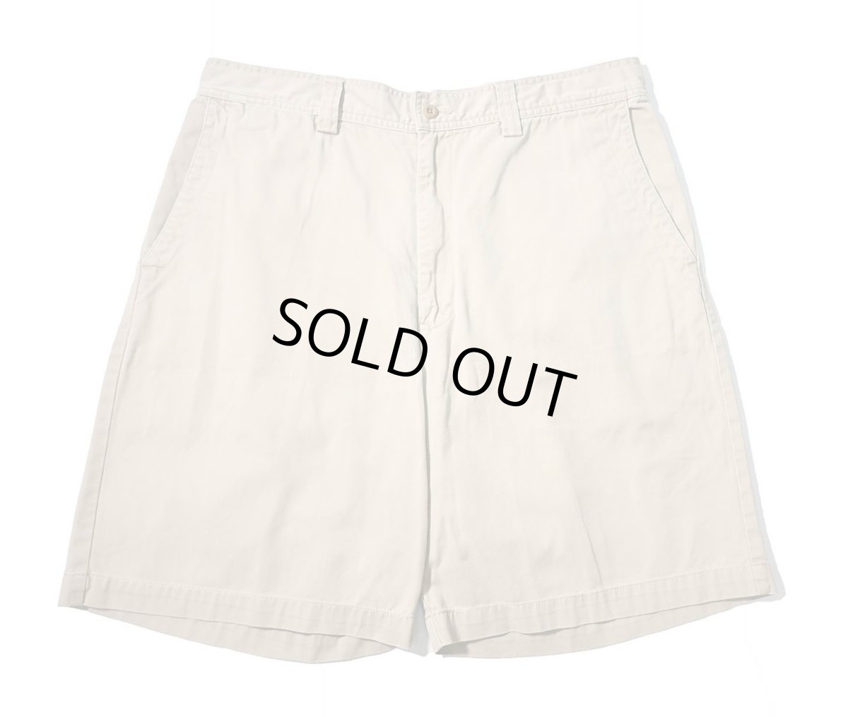 画像1: 90-00s Used Polo Ralph Lauren Chino Shorts Khaki (1)