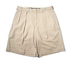 画像1: 90-00s Used Polo Ralph Lauren Tyler Shorts Khaki (1)
