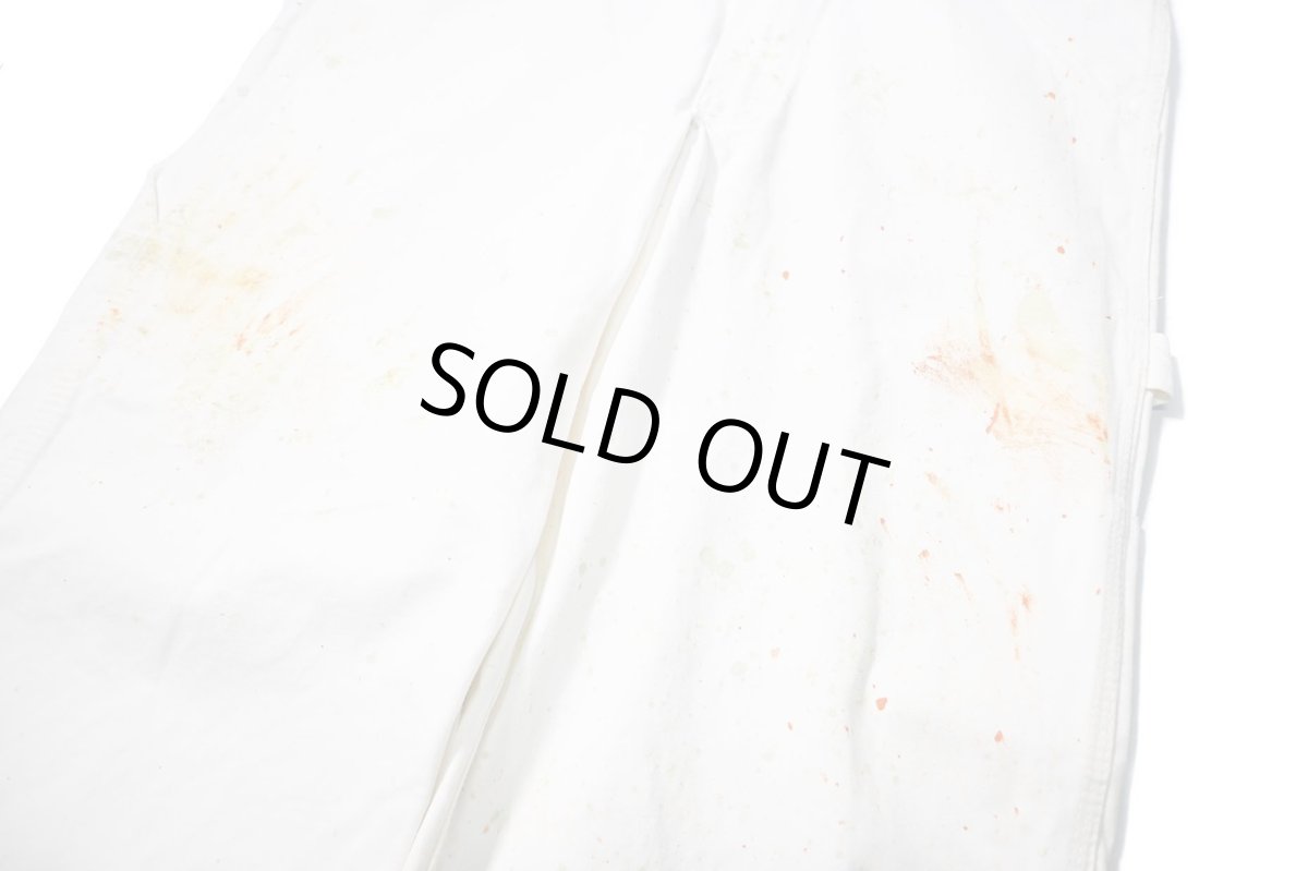 画像4: Used Stan Ray Painted Painter Pants White made in USA (4)