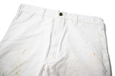 画像2: Used Stan Ray Painted Painter Pants White made in USA (2)