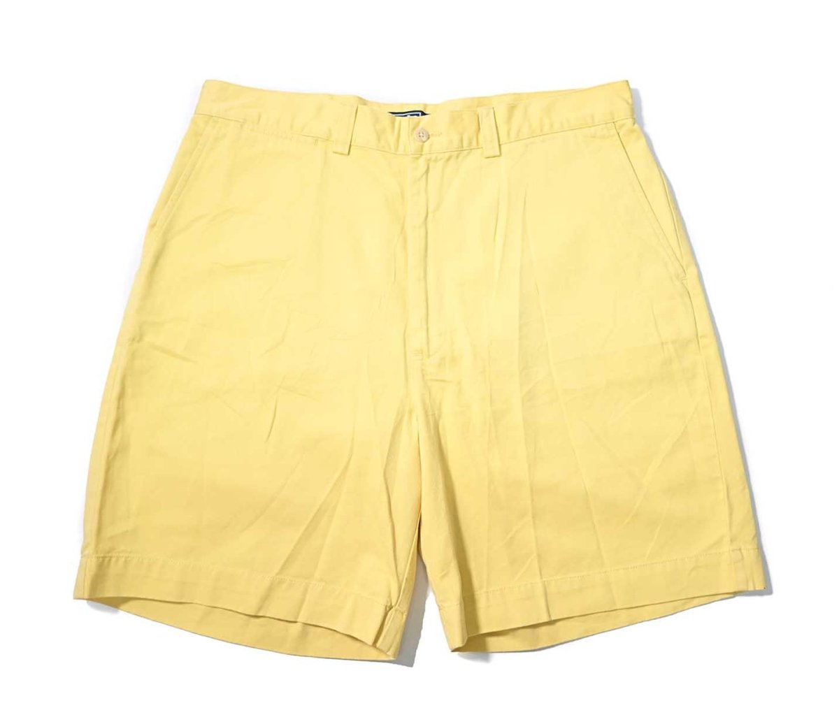 画像1: 90-00s Deadstock Polo Ralph Lauren Philip Shorts Yellow (1)