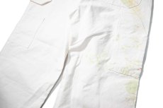 画像6: Used Stan Ray Painted Painter Pants White made in USA (6)