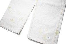 画像3: Used Stan Ray Painted Painter Pants White made in USA (3)