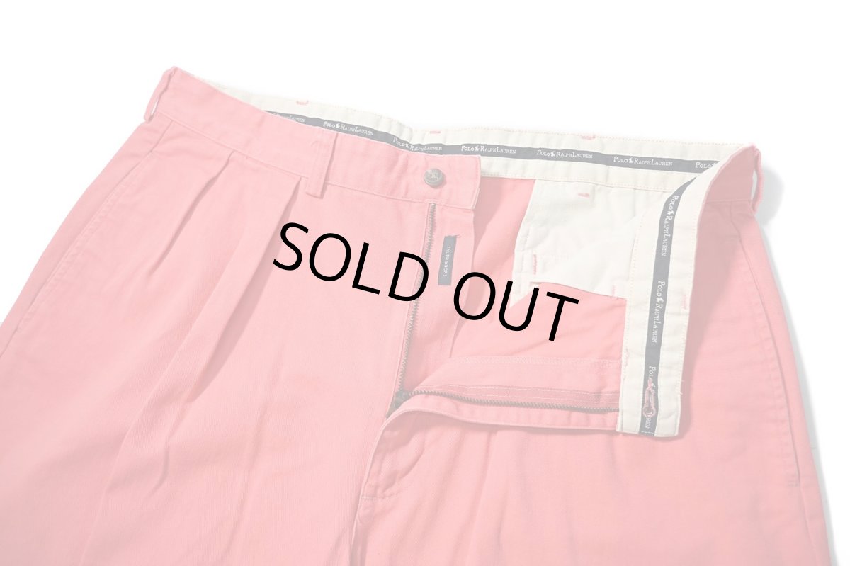 画像4: 90-00s Used Polo Ralph Lauren Tyler Shorts Pink (4)