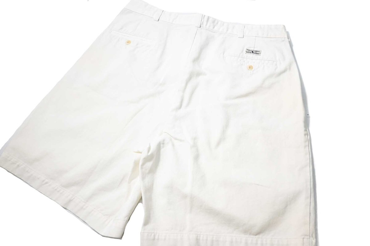 画像3: 90-00s Used Polo Ralph Lauren Tyler Shorts White (3)