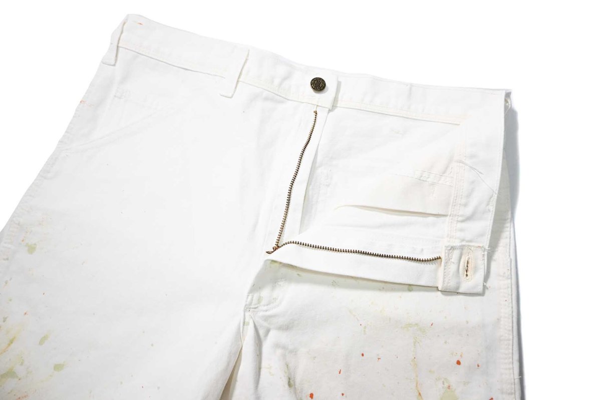 画像8: Used Stan Ray Painted Painter Pants White made in USA (8)