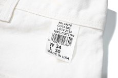 画像7: Used Stan Ray Painted Painter Pants White made in USA (7)