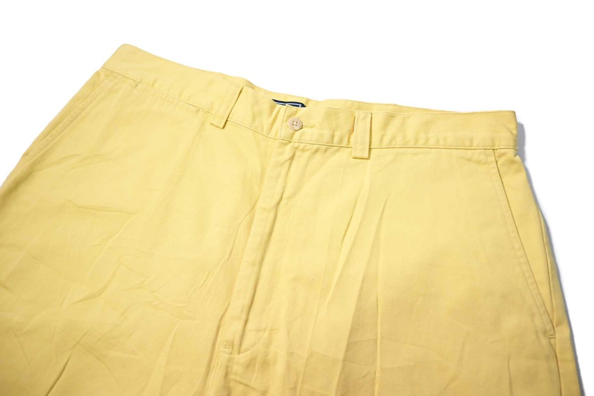画像2: 90-00s Deadstock Polo Ralph Lauren Philip Shorts Yellow (2)