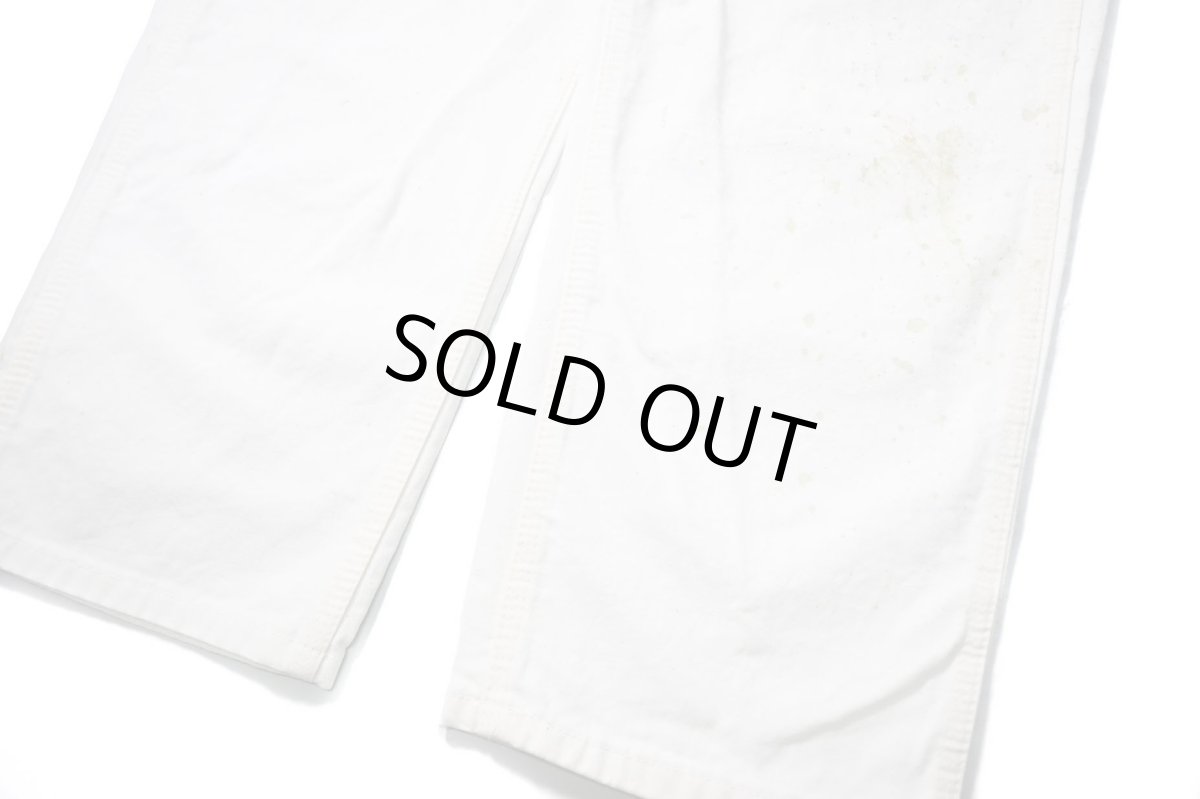 画像3: Used Stan Ray Painted Painter Pants White made in USA (3)