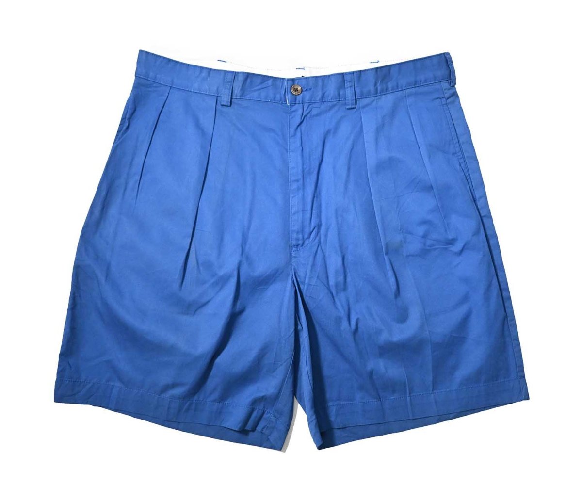 画像1: 90-00s Deadstock Polo Golf Classic Golf Shorts Blue (1)