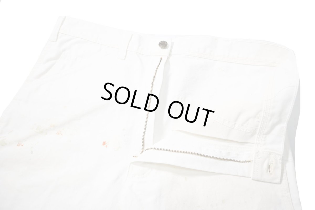 画像8: Used Stan Ray Painted Painter Pants White made in USA (8)