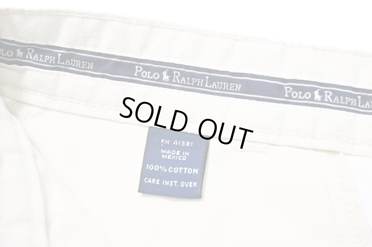 画像6: 90-00s Used Polo Ralph Lauren Tyler Shorts White (6)