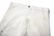 画像2: Used Stan Ray Painted Painter Pants White made in USA (2)