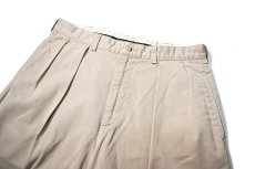 画像2: 90-00s Used Polo Ralph Lauren Tyler Shorts Khaki (2)