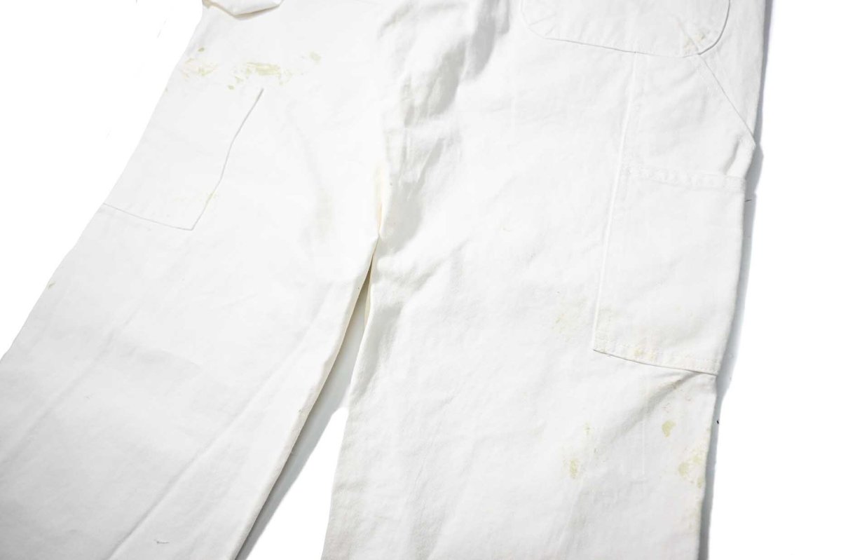 画像5: Used Stan Ray Painted Painter Pants White made in USA (5)