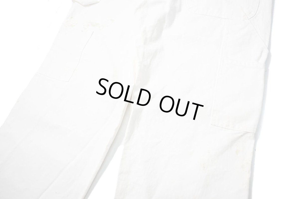 画像5: Used Stan Ray Painted Painter Pants White made in USA (5)