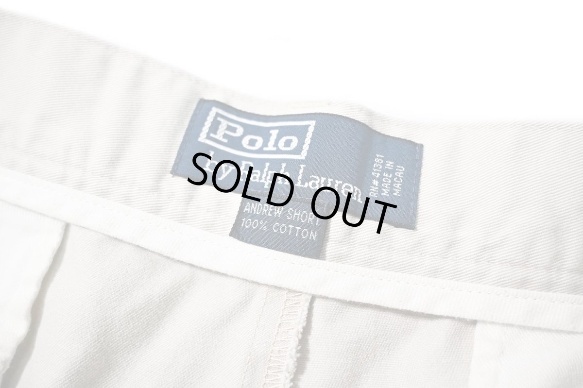 画像5: 90-00s Used Polo Ralph Lauren Andrew Shorts Khaki (5)